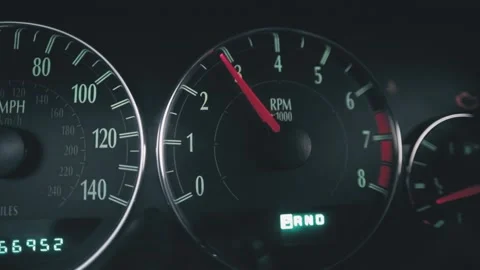 Car dashboard Stock Footage 152728812