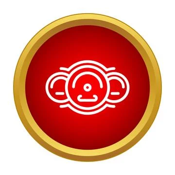 Car dashboard icon displaying speed and fuel level Stock Illustration