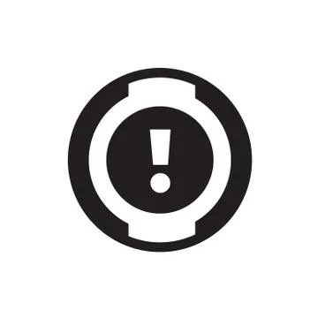 Car dashboard icon Stock Illustration
