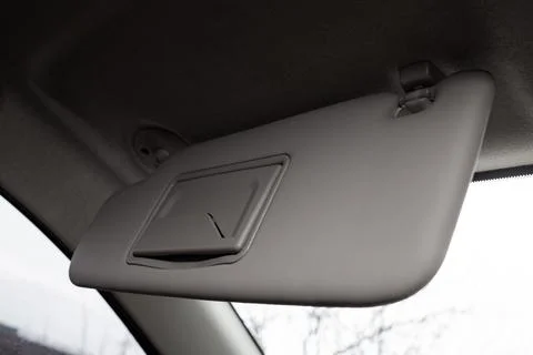 Car dashboard inside, interior details Stock Photos