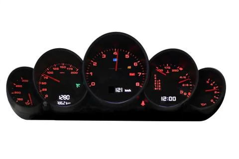 Car dashboard Stock Photos