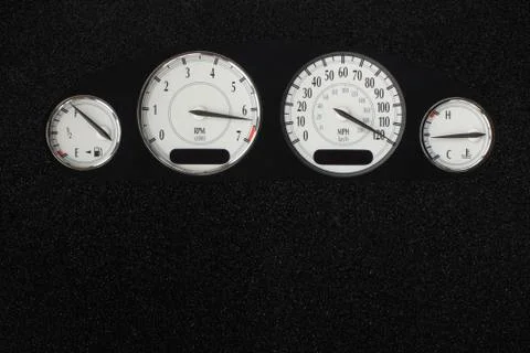 Car dashboard Stock Photos