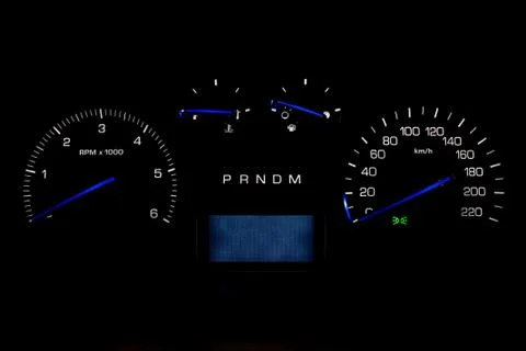 Car dashboard Stock Photos