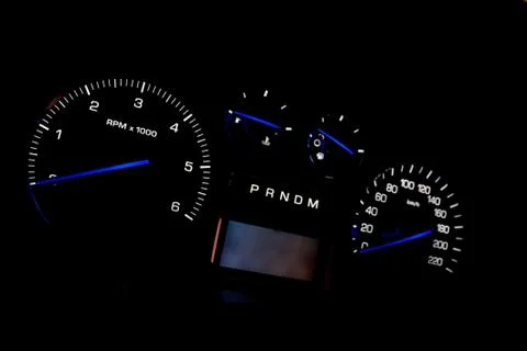 Car dashboard Stock Photos