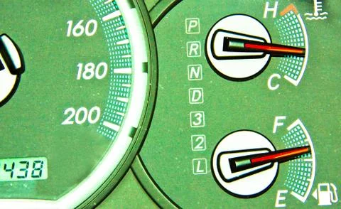 Car dashboards Stock Photos