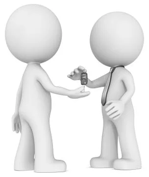 Car Deal. Stock Illustration