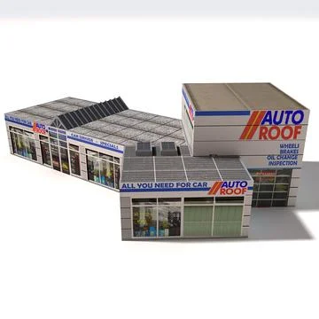 Car Dealer Low poly ~ 3D Model ~ Download #91387274 | Pond5