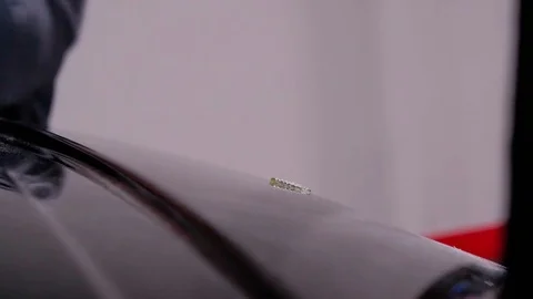 Car dent remove Stock Footage 87185564