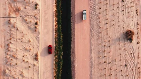 Car in desert 스톡 동영상 210548721