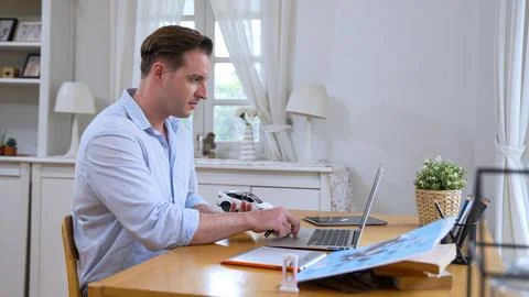 Car design engineer working on car prototype for automobile business Synchronos Stock Photos