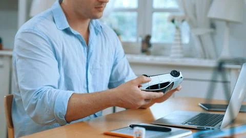 Car design engineer working on car prototype for automobile business Synchronos Stock Photos