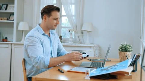 Car design engineer working on car prototype for automobile business Synchronos Stock Photos