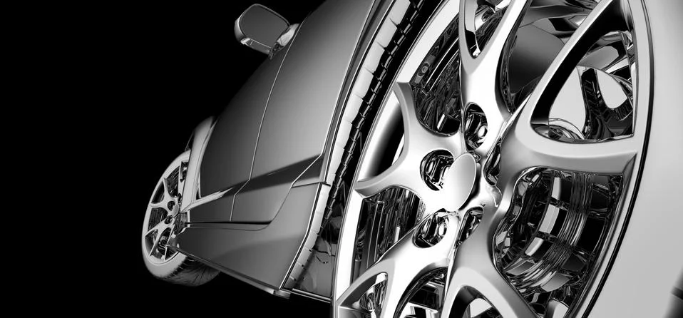 Car design model Stock Illustration