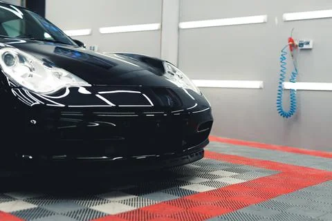 Car detailing concept Stock Photos