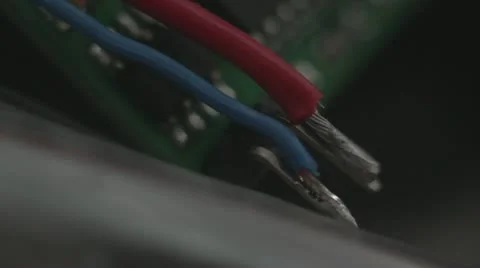 Car Diagnostic tool at work [wires sticking out] Video stock 22292324