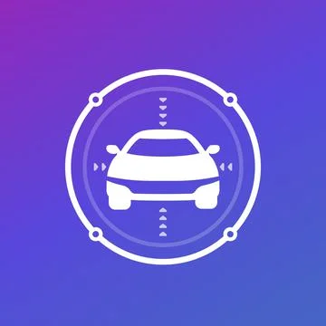 Car diagnostics icon for apps and web イラスト素材