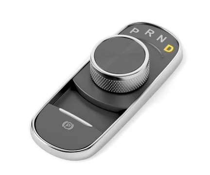 Car dial gear selector Illustrazione stock