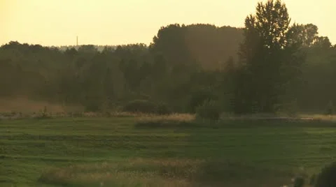 Car on a dirt road Stock Footage 10835173