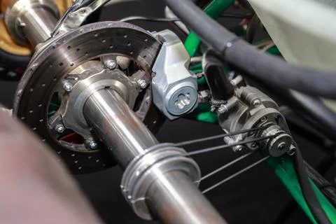 Car disc break system. Stock Photos