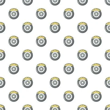 Car disk brake pattern seamless 스톡 일러스트