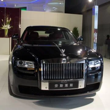 Car on display 스톡 사진