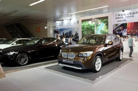 Car on display Foto stock