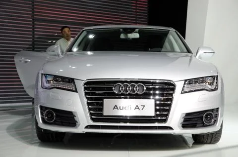 Car on display Stock Photos