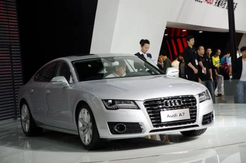 Car on display Stock Photos