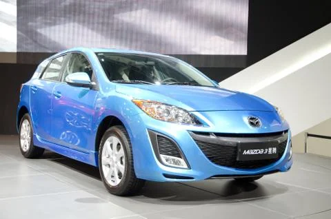 Car on display Stock-Fotos