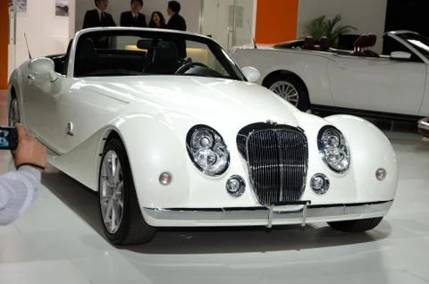 Car on display Stock-Fotos
