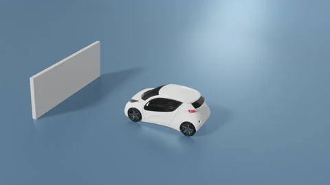 The Car Does Not Take Damage In The Collision Stock Footage 220716278