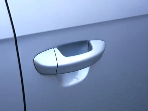 Car Door Handle Stock Footage 82061997