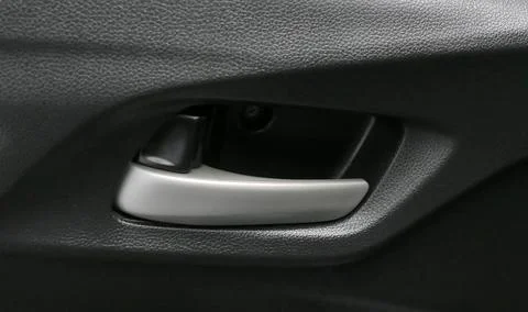 Car door handle with lock button Photos