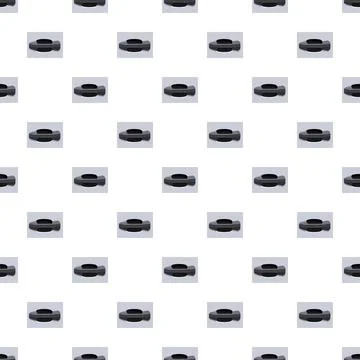 Car door handle pattern repeating on seamless background イラスト素材