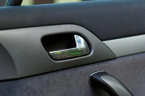 Car door handle Stock Photos