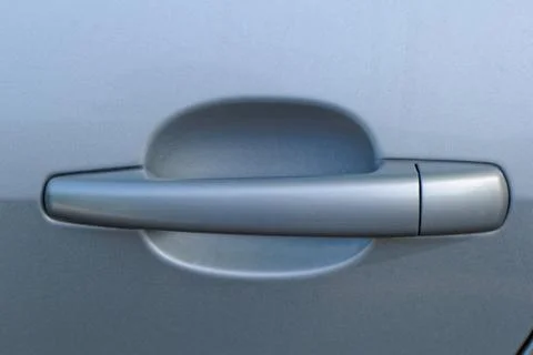 Car door handle Stock Photos