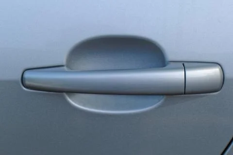 Car door handle Stock Photos