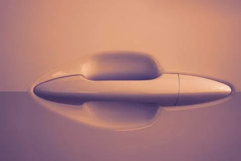 Car door handle Stock Photos