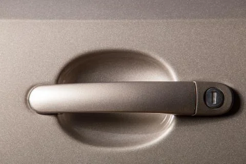 Car door handle Foto stock