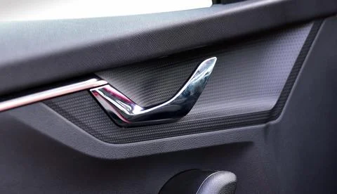 Car door handle Stock Photos