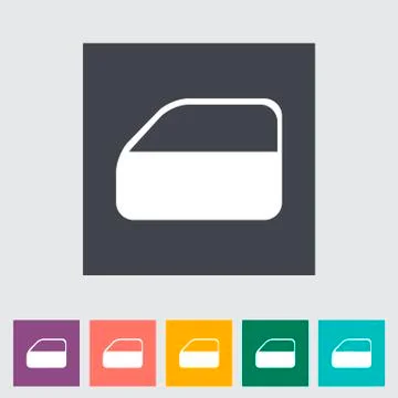 Car door. Stock Illustration