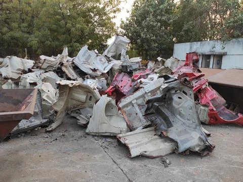 Car Door Scrap Stock Photos