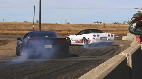 Car Drift Train 스톡 동영상 196019386