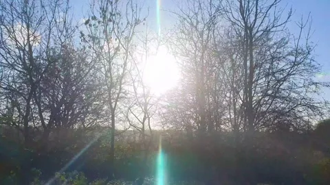 Car Drive Through British Rural Countryside Farms and Landscape Vidéo 324831540