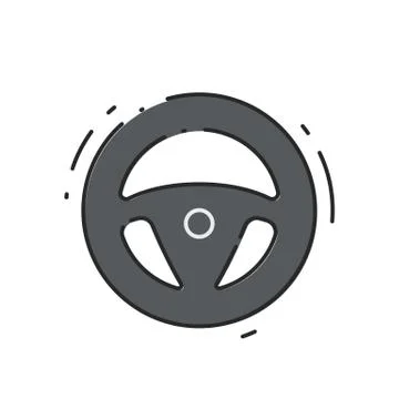 Car drive wheel. Stock Illustration