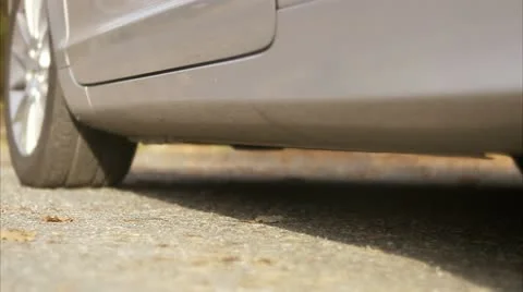A car driving away Video stock 11332143