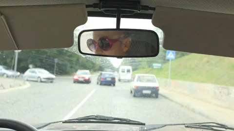 Car Driving - city Stock Footage 35894126