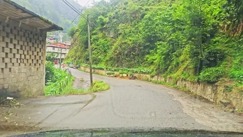 A car driving down a. Stock Footage 282783665