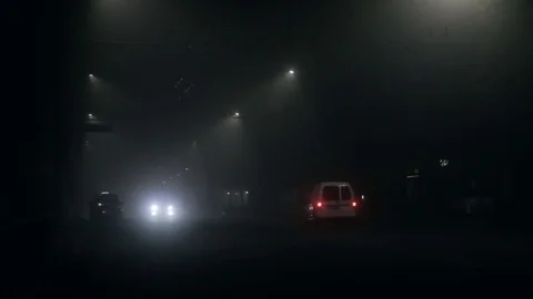 Car Driving Down Highway Stock Footage 73781399