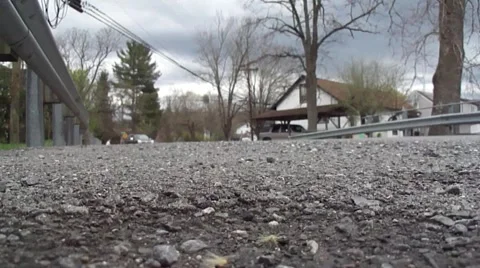 Car driving by Stock Footage 2895578